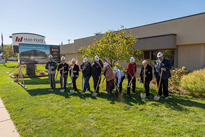 Mid-State and partners celebrated the ribbon-cutting for the new Adams Fire Training Center and a groundbreaking for the expansion of the Adams Campus.