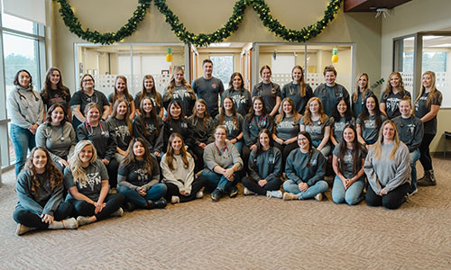 Mid-State’s fall 2024 Nursing graduates in the days leading up to their Dec. 14 graduation and Dec. 17 pinning ceremony on the College’s Wisconsin Rapids Campus.