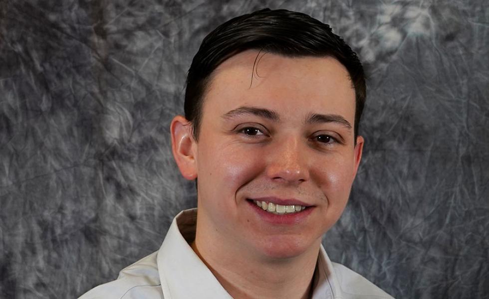 Digital Marketing program graduate Preston Schleihs. Schleihs competed in the MarketPlace Live simulation competition this spring as part of his Digital Marketing capstone class, placing in the top ten percent worldwide.
